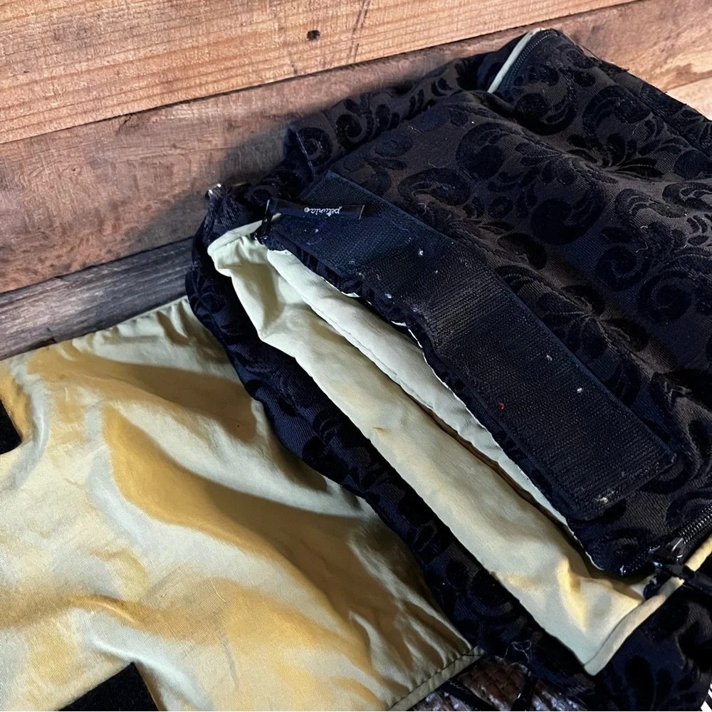 Petunia Pickle Bottom‎ Black Diaper Bag Backpack